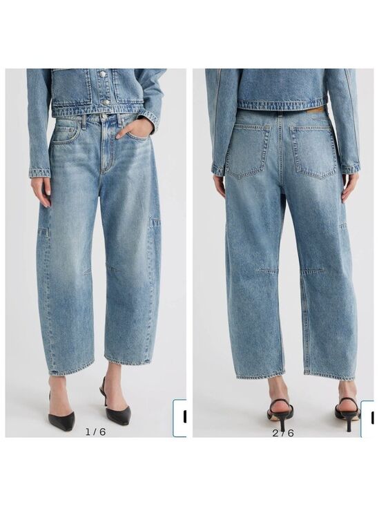 rag & bone Denim - NWT rag & bone Charlie High-Rise Barrel Jeans Size 26